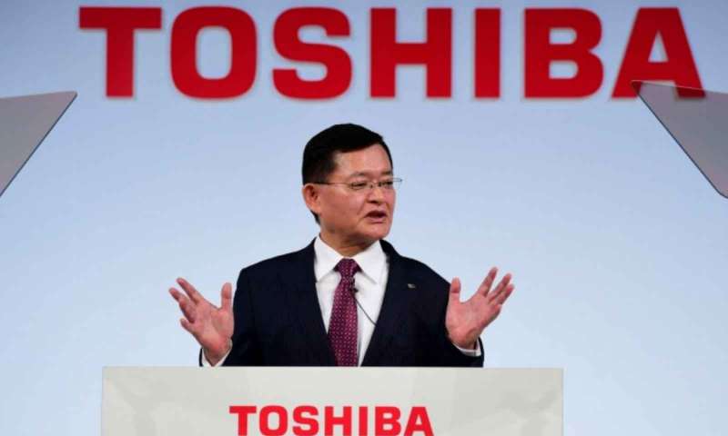 Toshiba CEO'su istifa etti