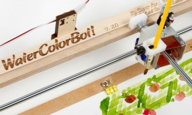 WaterColorBot; Sulu Boya ile Baskı Yapabilen Yazıcı (Video)