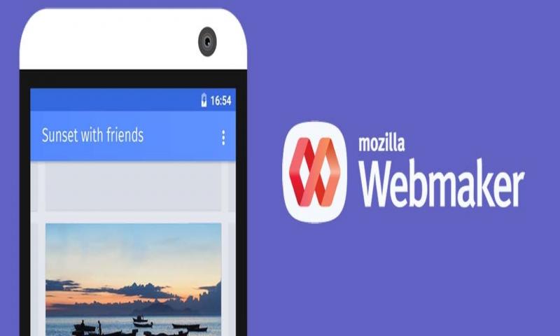 Webmaker Uygulaması Beta Sürecini Tamamladı