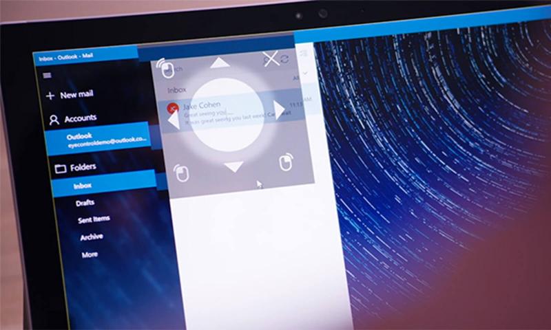 Windows 10'a Gözle Kontrol Teknolojisi Geliyor