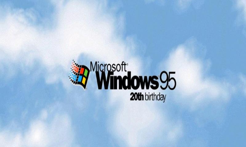 Windows 95, 20. Yılını Kutluyor