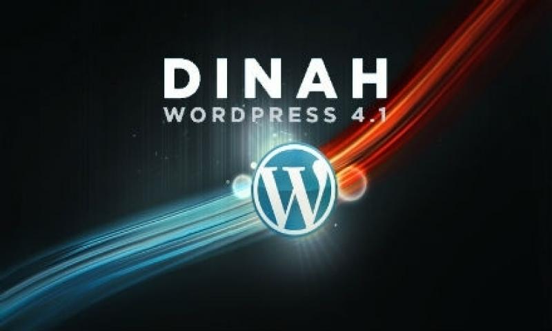WordPress 4.1 Dinah Yayınlandı!