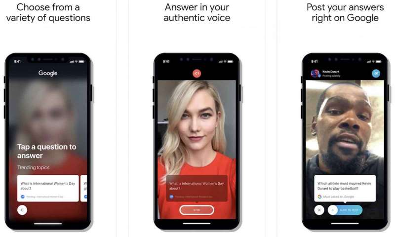 Yeni iOS uygulaması ile ünlüler soruları yanıtlıyor