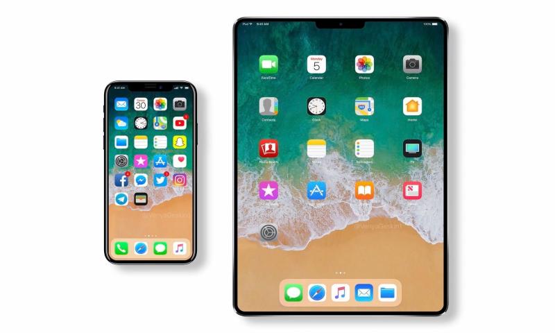 Yeni iPad Pro, iPhone X'e benzeyebilir