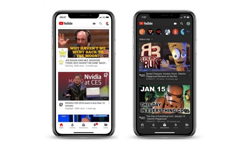 YouTube koyu tema nasıl yapılır?