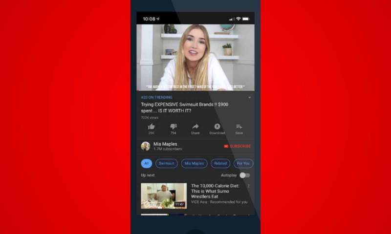 YouTube Yeni Öneriler Butonlarını Test Etmeye Başladı