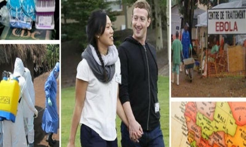 Zuckerberg Çifti, Ebola Virüsüne Karşı 25 Milyon Dolar Bağışladı