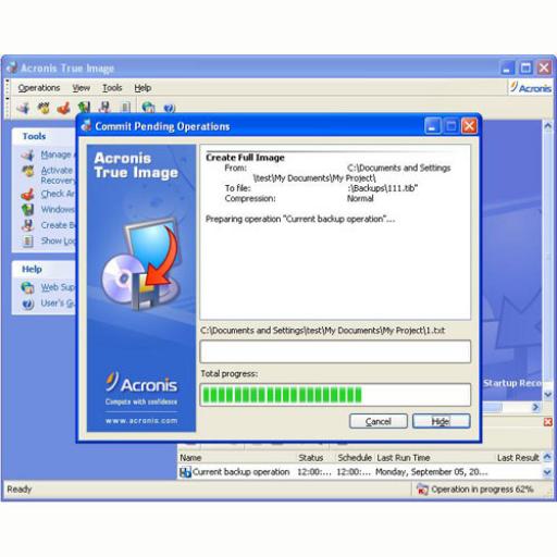 acronis true image server 2003