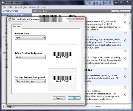 barcode producer 6