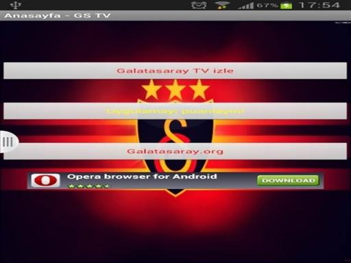 Galatasaray TV indir - Android - GS TV İzleme Uygulaması - indir.com