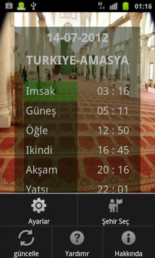 Namaz Vakitleri Diyanet indir - Android - Türkiye ve Dünya ...